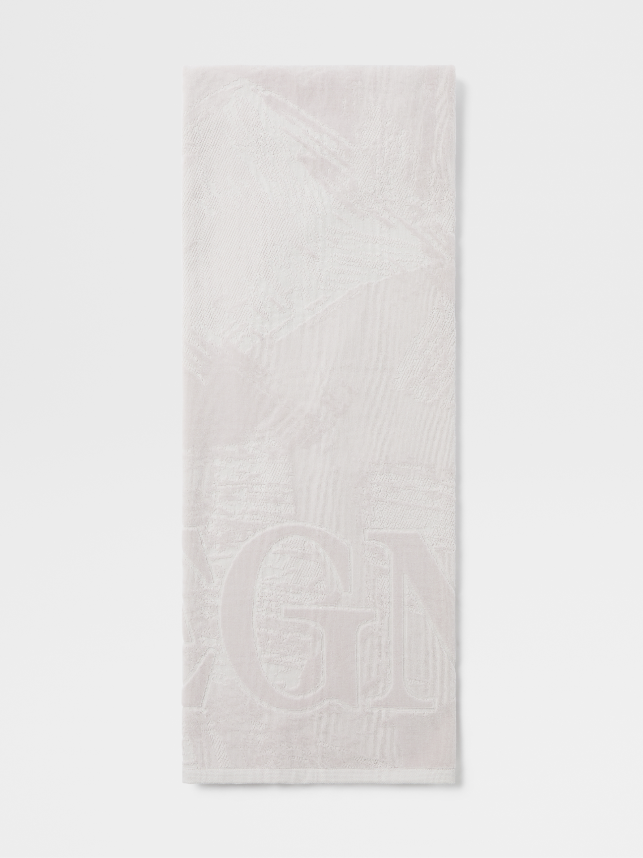 Zegna Logo Beach Towel